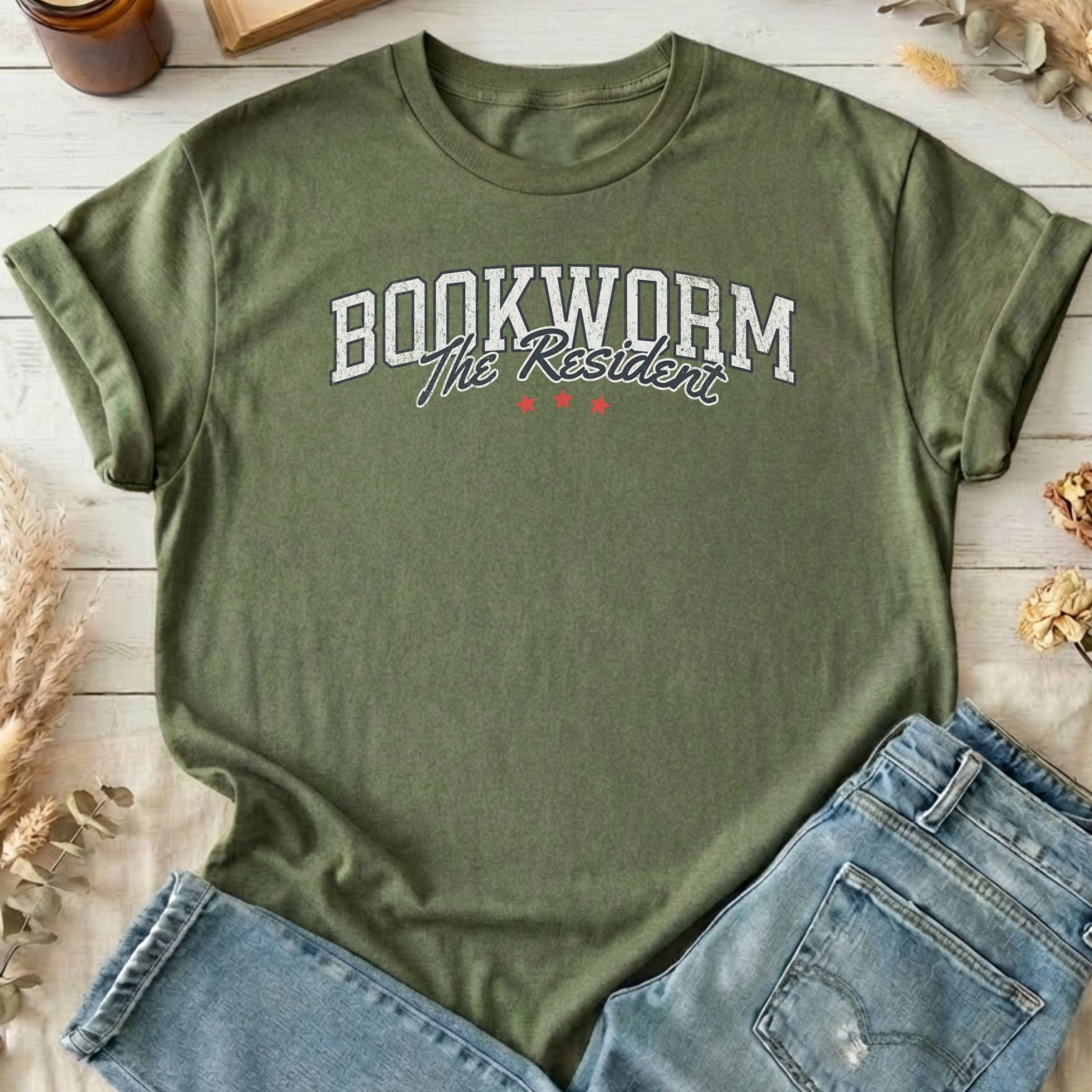T-Shirts Military Green / S Design 63 T-Shirt The Mystic Eden