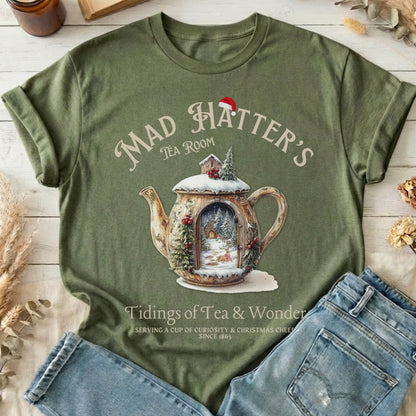 T-Shirts Military Green / S Design 91 T-Shirt The Mystic Eden