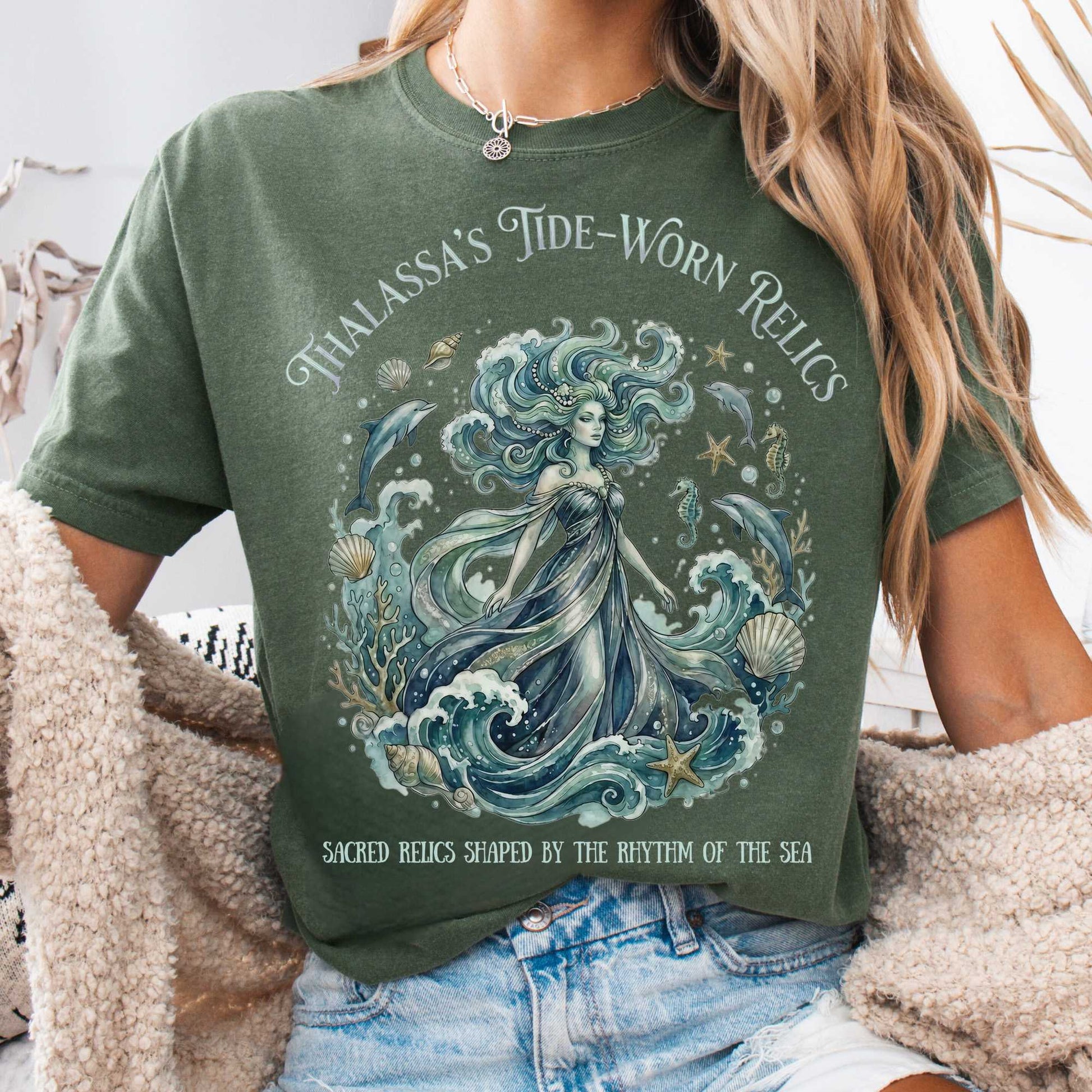 T-Shirts Moss / S Design 287 T-Shirt The Mystic Eden