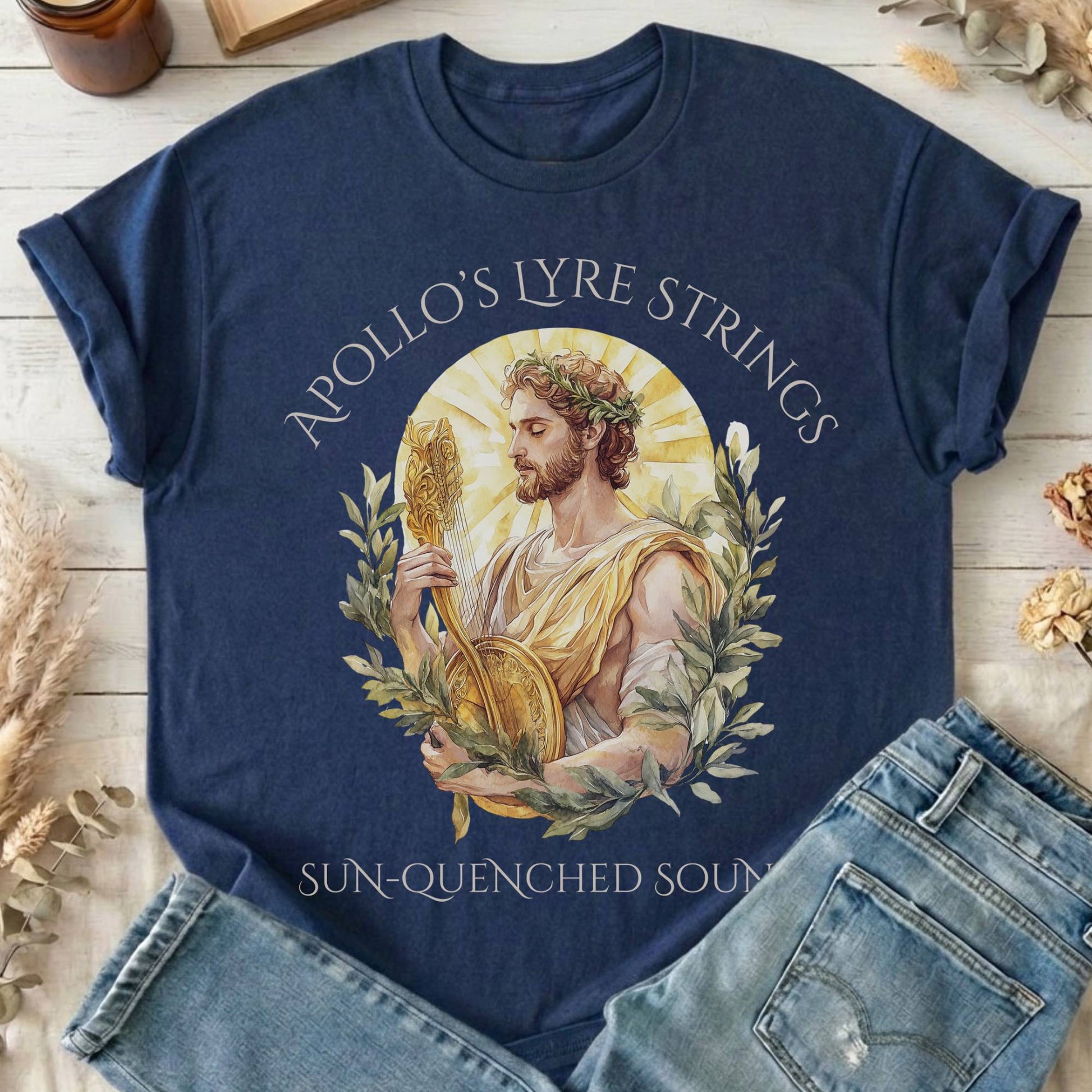 T-Shirts Navy / S Design 100 T-Shirt The Mystic Eden