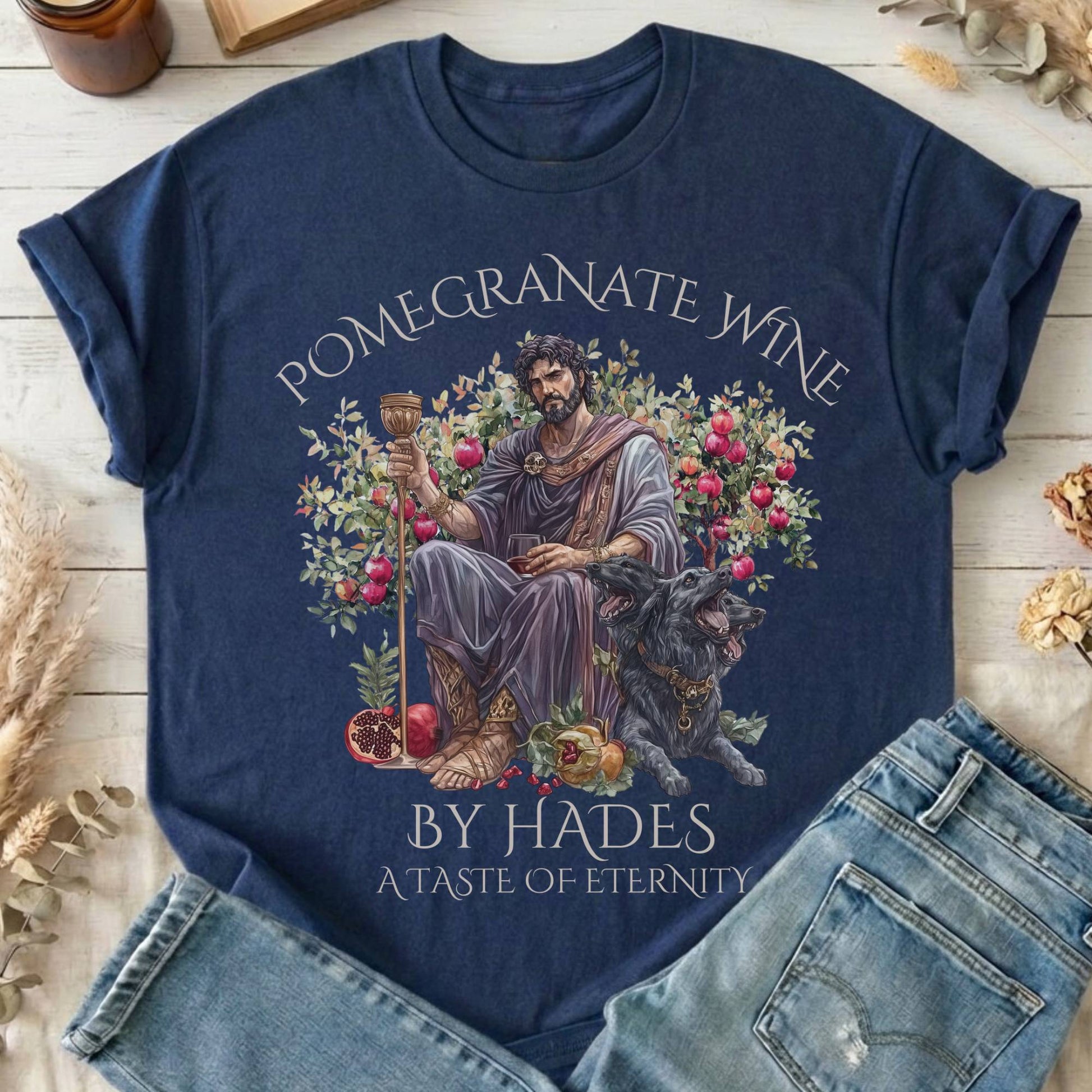 T-Shirts Navy / S Design 108 T-Shirt The Mystic Eden