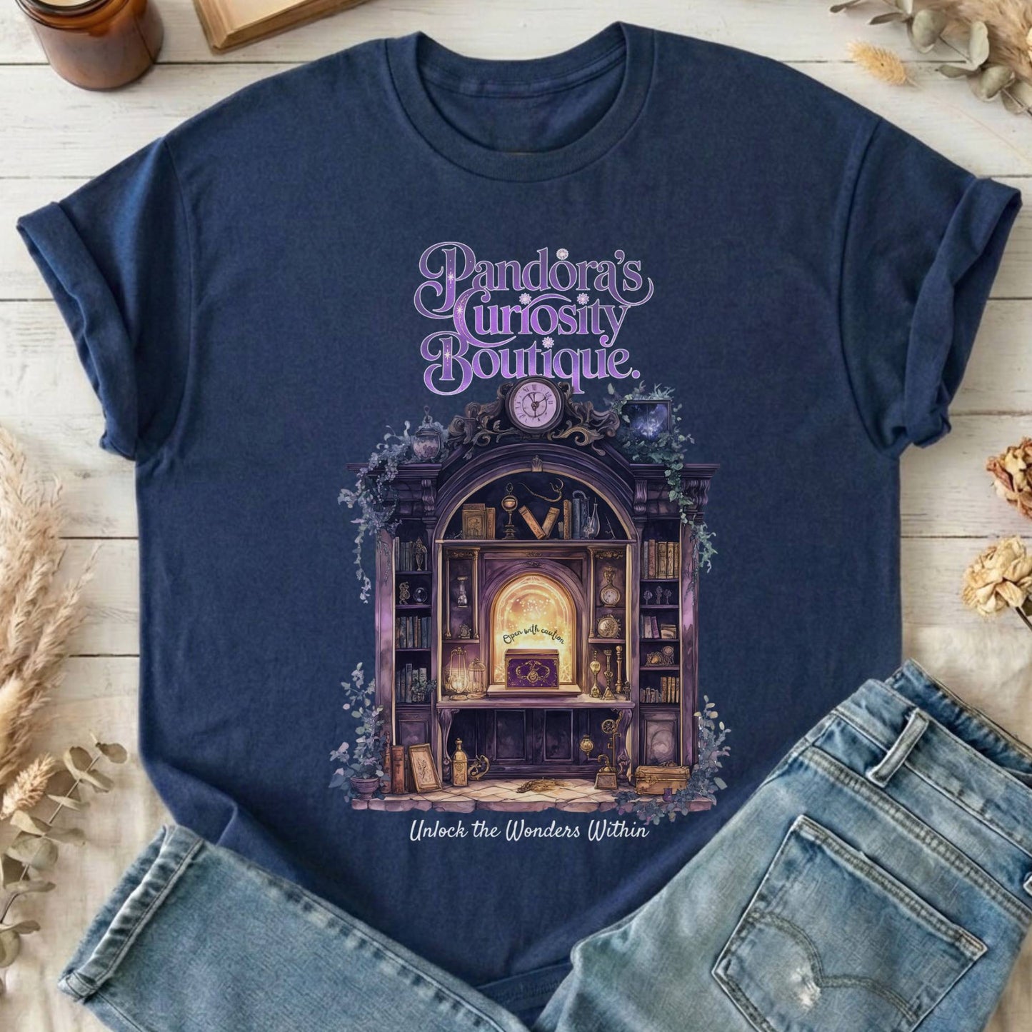 T-Shirts Navy / S Design 128 T-Shirt The Mystic Eden