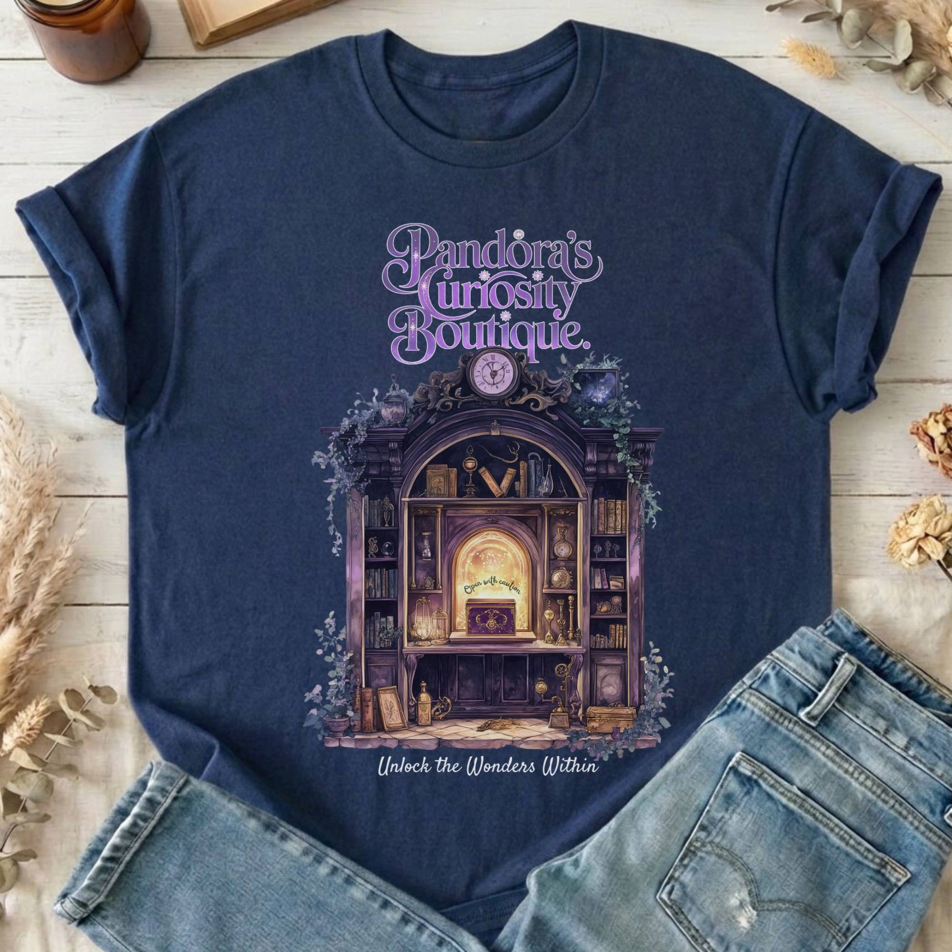 T-Shirts Navy / S Design 128 T-Shirt The Mystic Eden