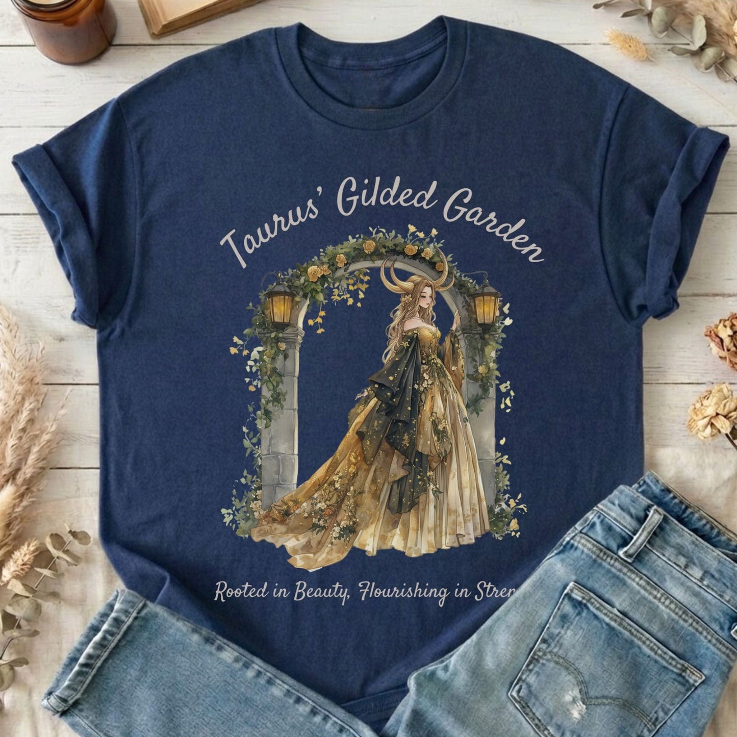 T-Shirts Navy / S Design 152 T-Shirt The Mystic Eden