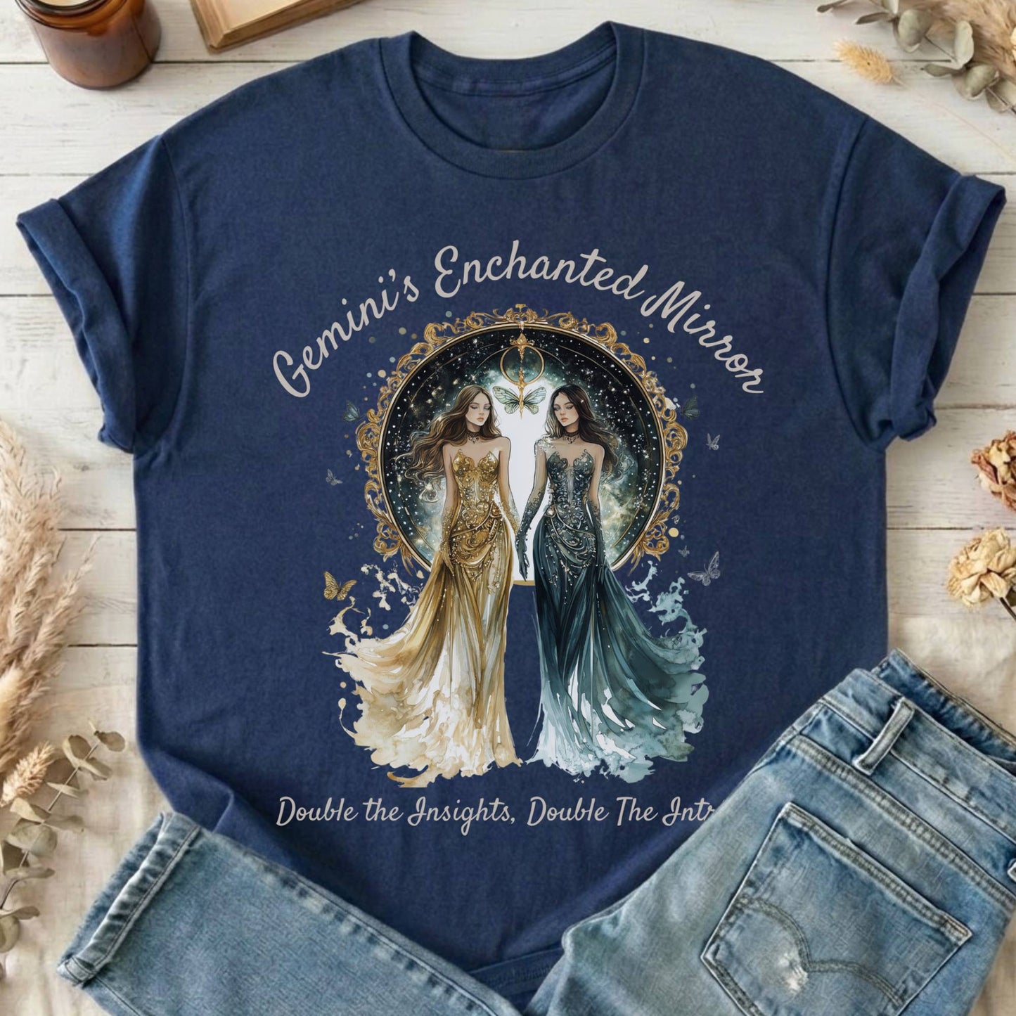 T-Shirts Navy / S Design 153 T-Shirt The Mystic Eden