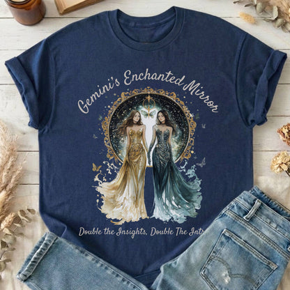 T-Shirts Navy / S Design 153 T-Shirt The Mystic Eden