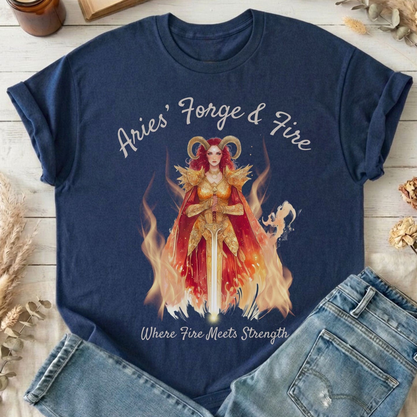 T-Shirts Navy / S Design 155 T-Shirt The Mystic Eden