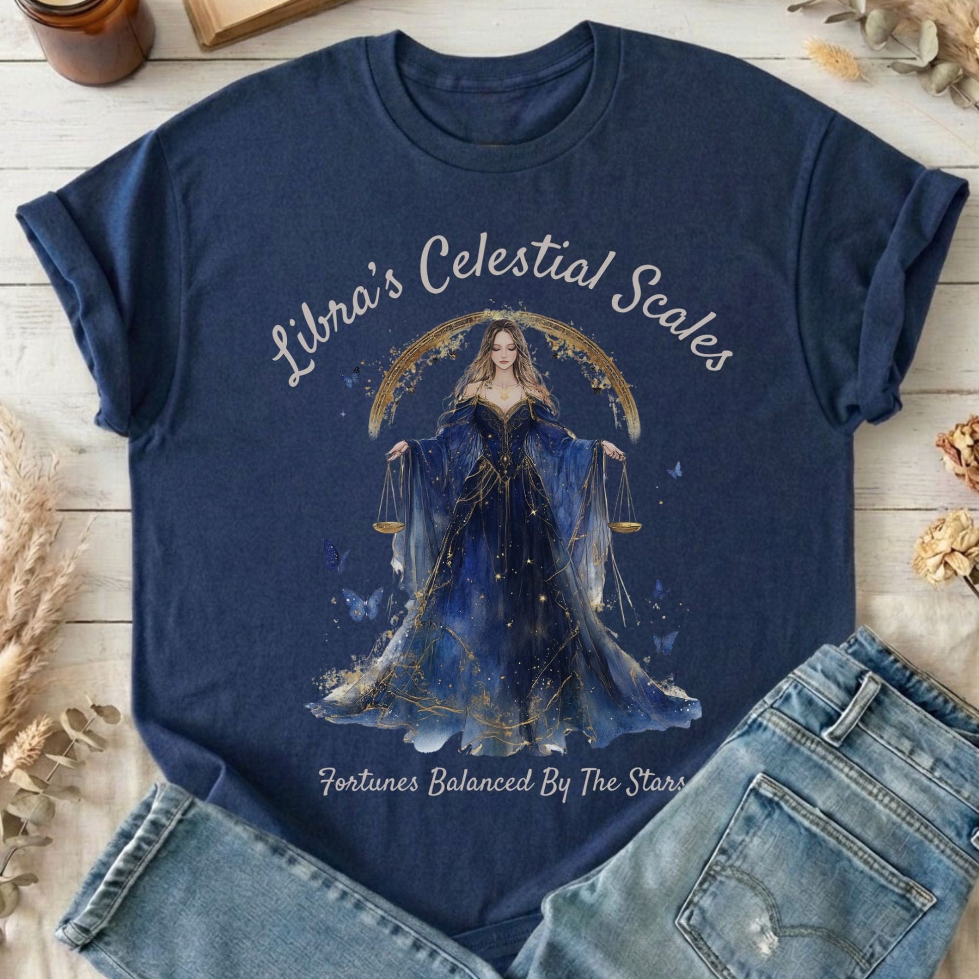 T-Shirts Navy / S Design 158 T-Shirt The Mystic Eden