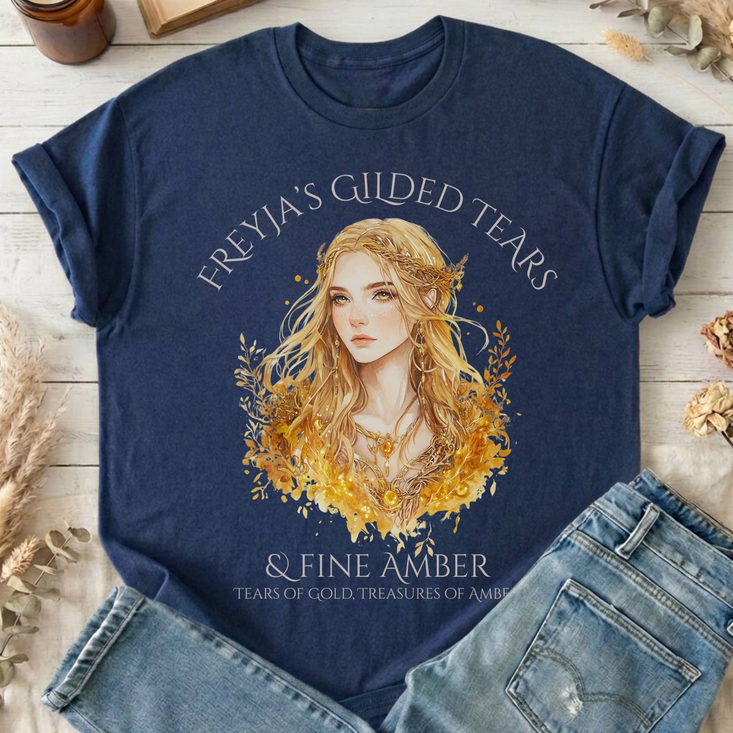 T-Shirts Navy / S Design 161 T-Shirt The Mystic Eden