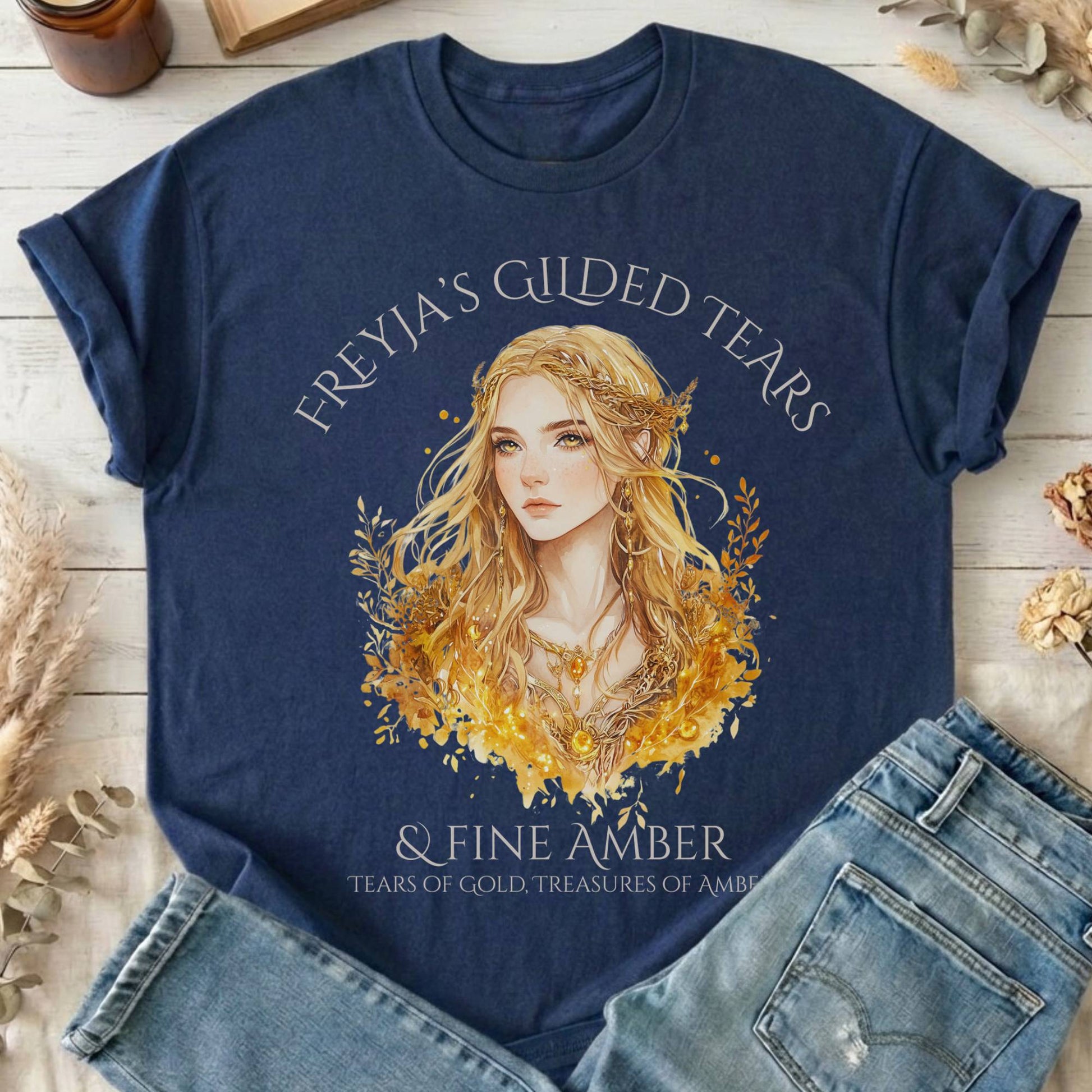 T-Shirts Navy / S Design 161 T-Shirt The Mystic Eden