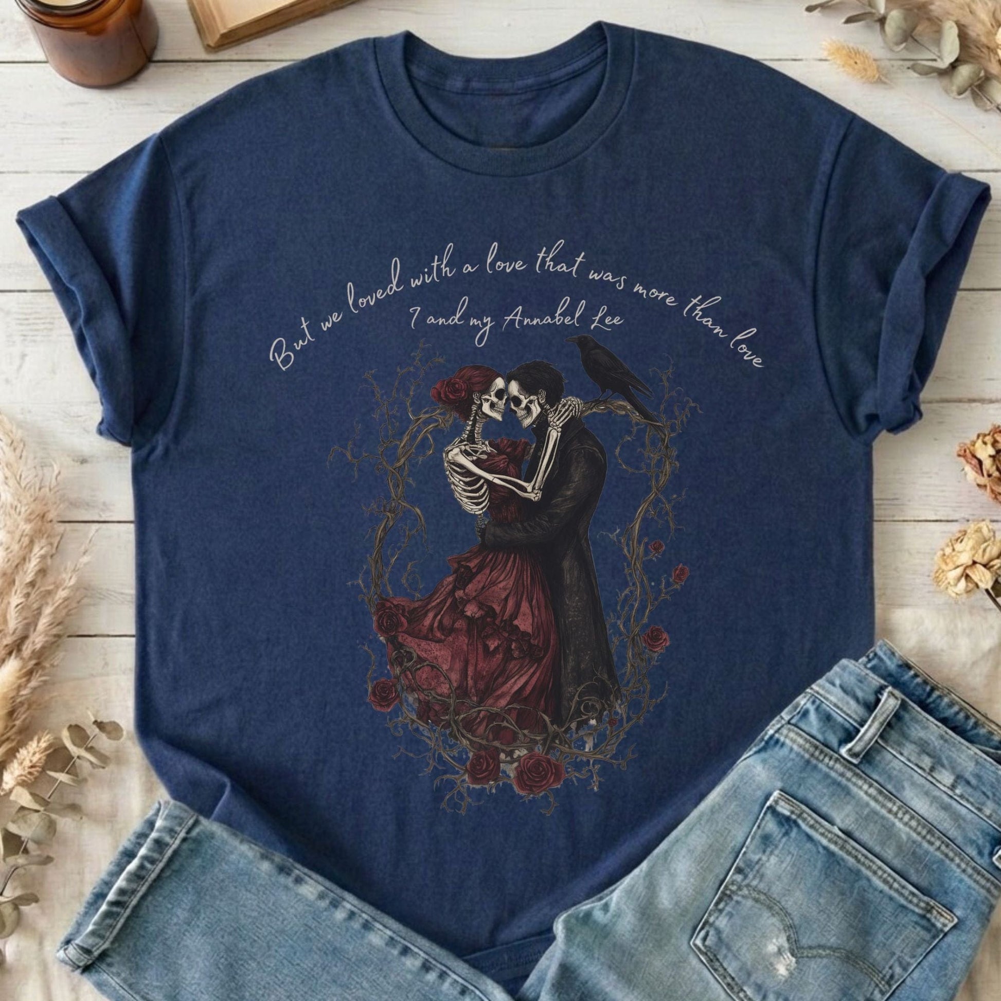 T-Shirts Navy / S Design 174 T-Shirt The Mystic Eden