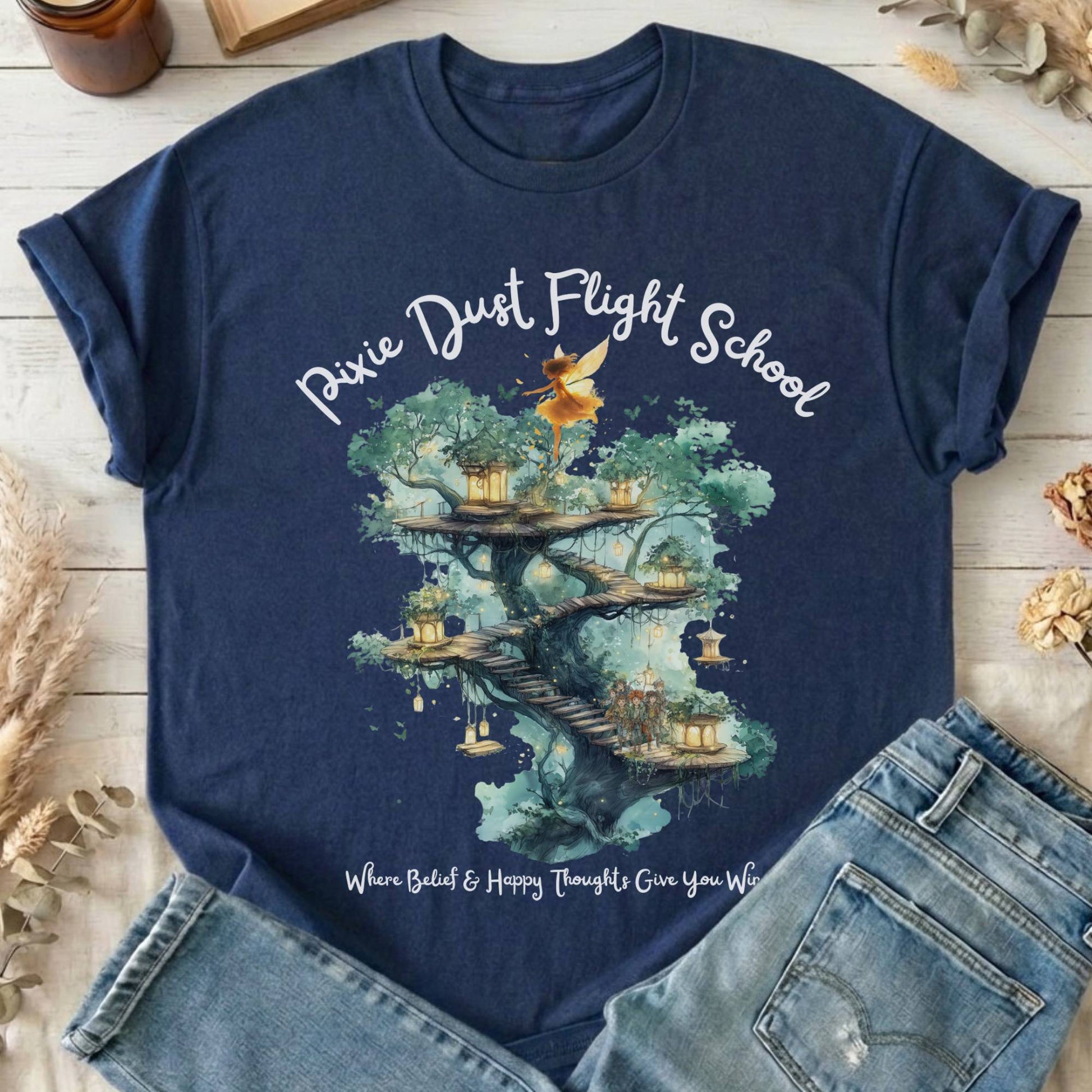 T-Shirts Navy / S Design 183 T-Shirt The Mystic Eden
