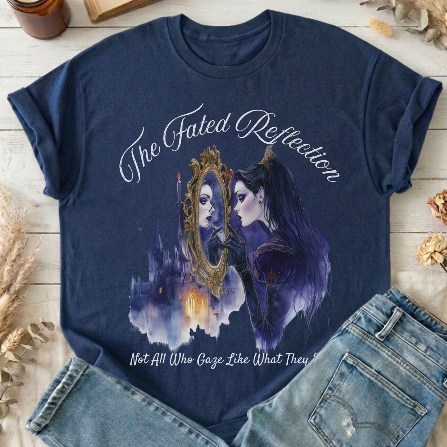 T-Shirts Navy / S Design 188 T-Shirt The Mystic Eden