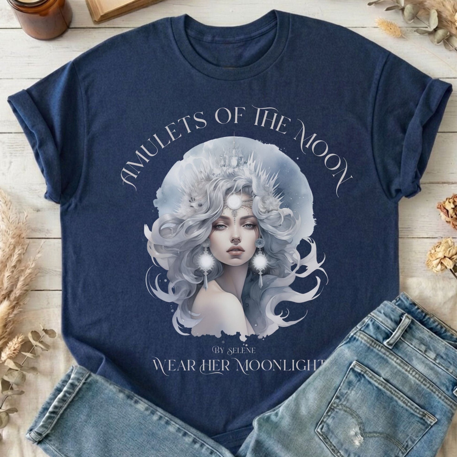 T-Shirts Navy / S Design 217 T-Shirt The Mystic Eden