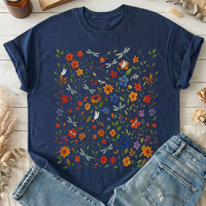 T-Shirts Navy / S Design 226 T-Shirt The Mystic Eden