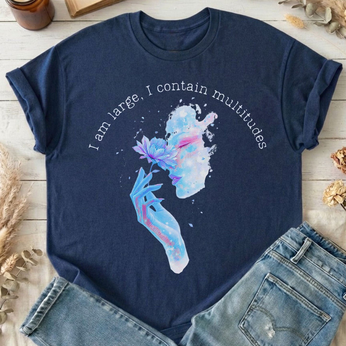 T-Shirts Navy / S Design 251 T-Shirt The Mystic Eden