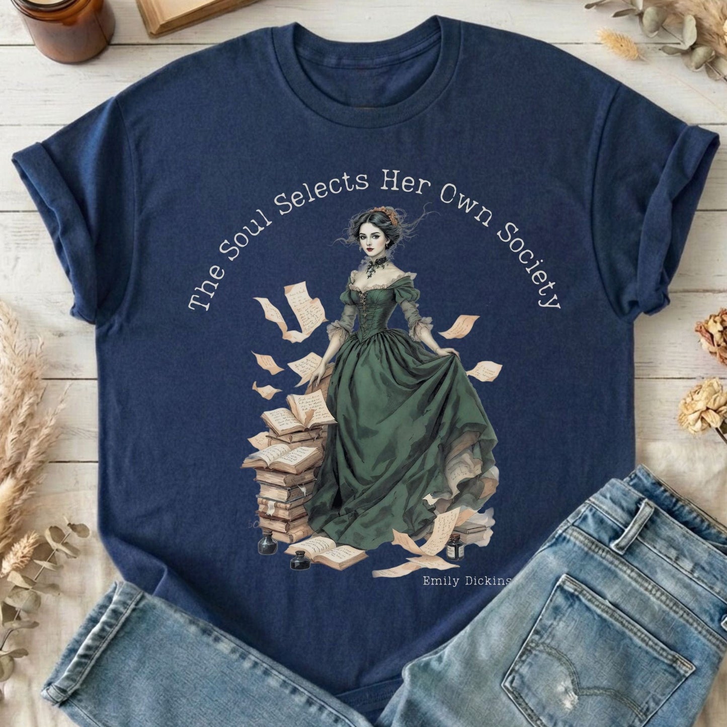 T-Shirts Navy / S Design 253 T-Shirt The Mystic Eden