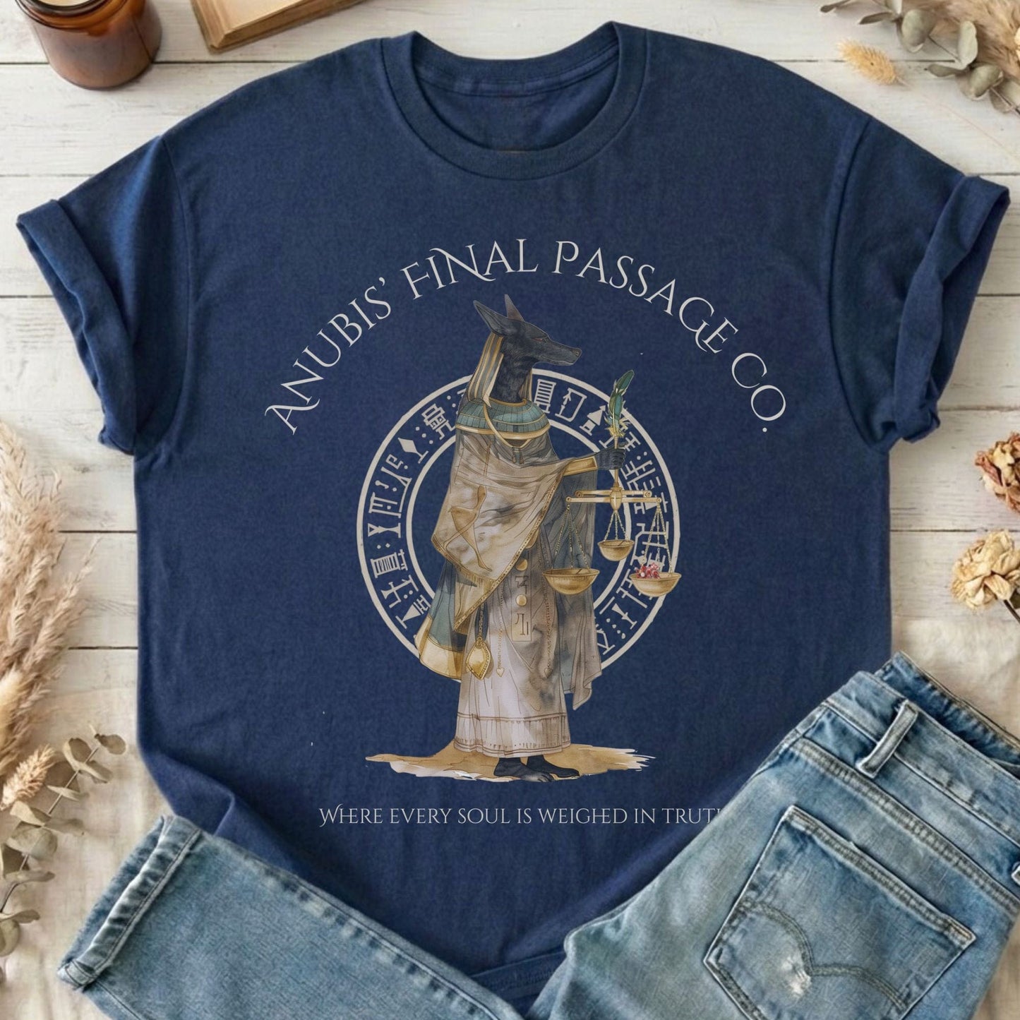 T-Shirts Navy / S Design 261 T-Shirt The Mystic Eden