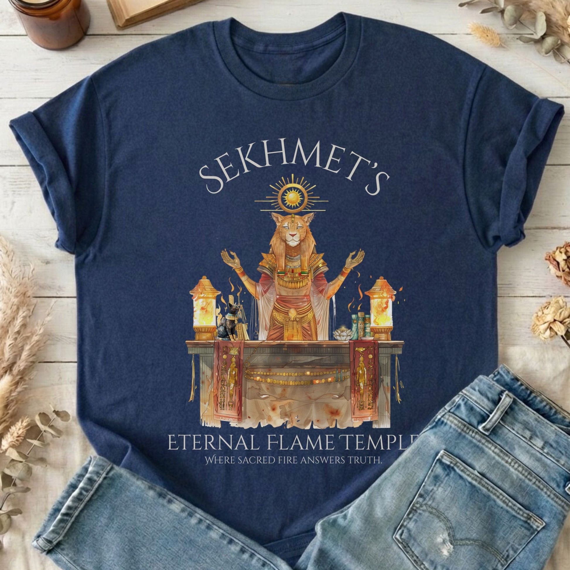 T-Shirts Navy / S Design 264 T-Shirt The Mystic Eden