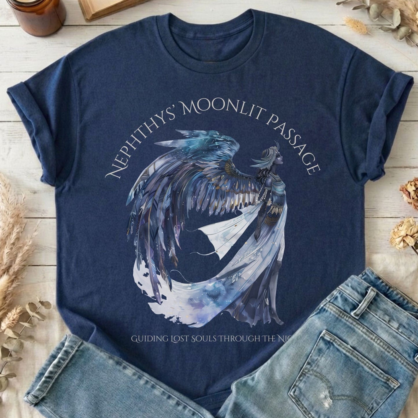 T-Shirts Navy / S Design 265 T-Shirt The Mystic Eden
