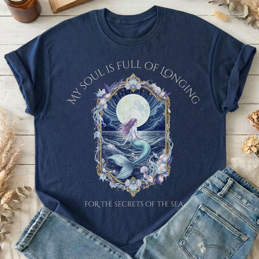 T-Shirts Navy / S Design 269 T-Shirt The Mystic Eden