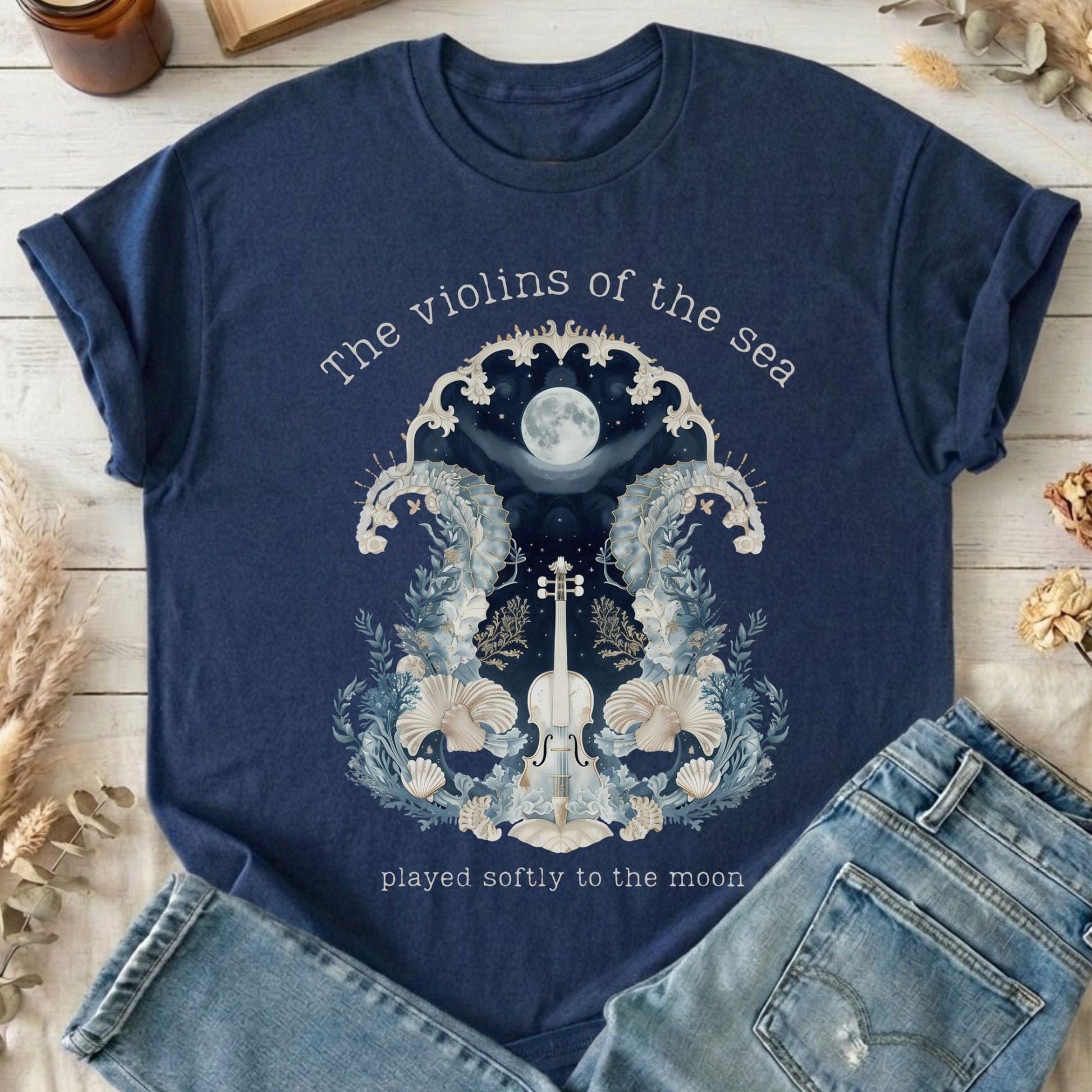 T-Shirts Navy / S Design 270 T-Shirt The Mystic Eden
