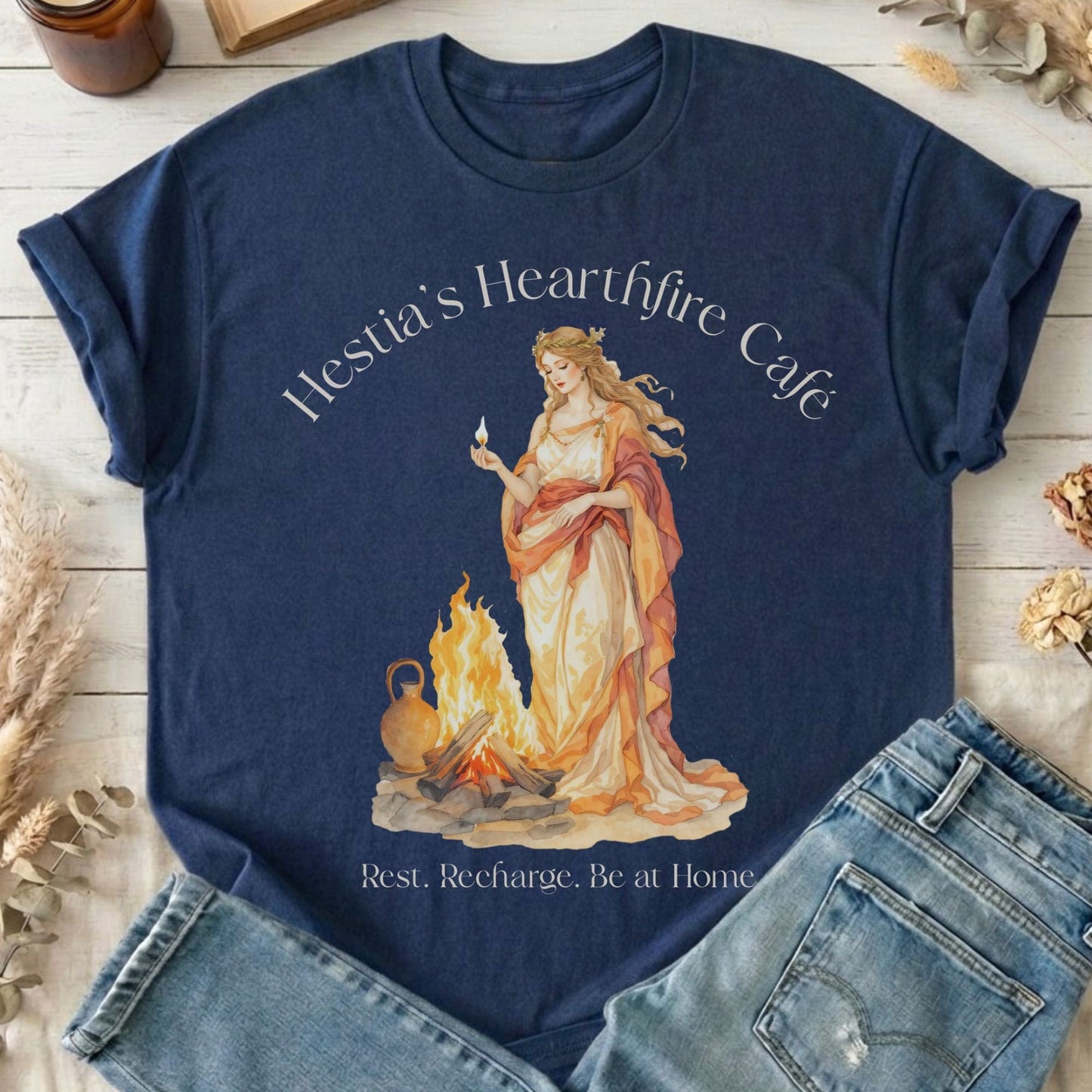 T-Shirts Navy / S Design 274 T-Shirt The Mystic Eden