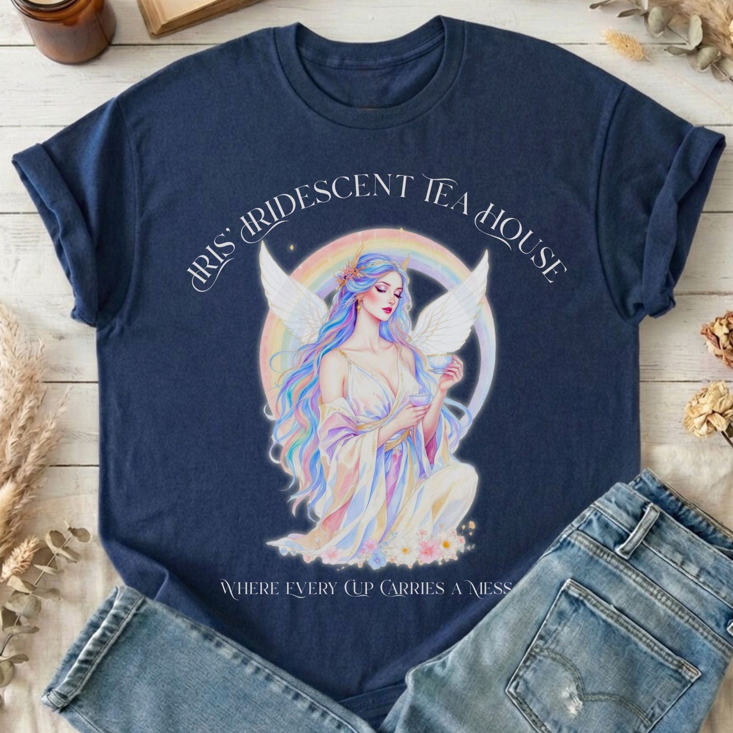 T-Shirts Navy / S Design 276 T-Shirt The Mystic Eden