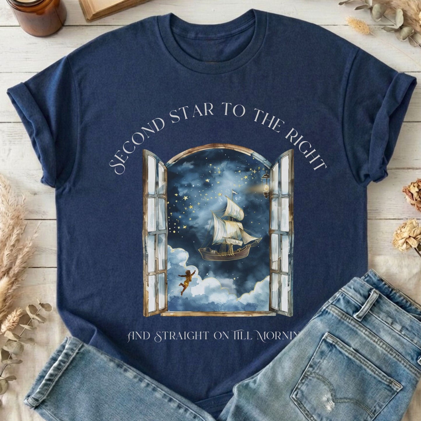 T-Shirts Navy / S Design 284 T-Shirt The Mystic Eden