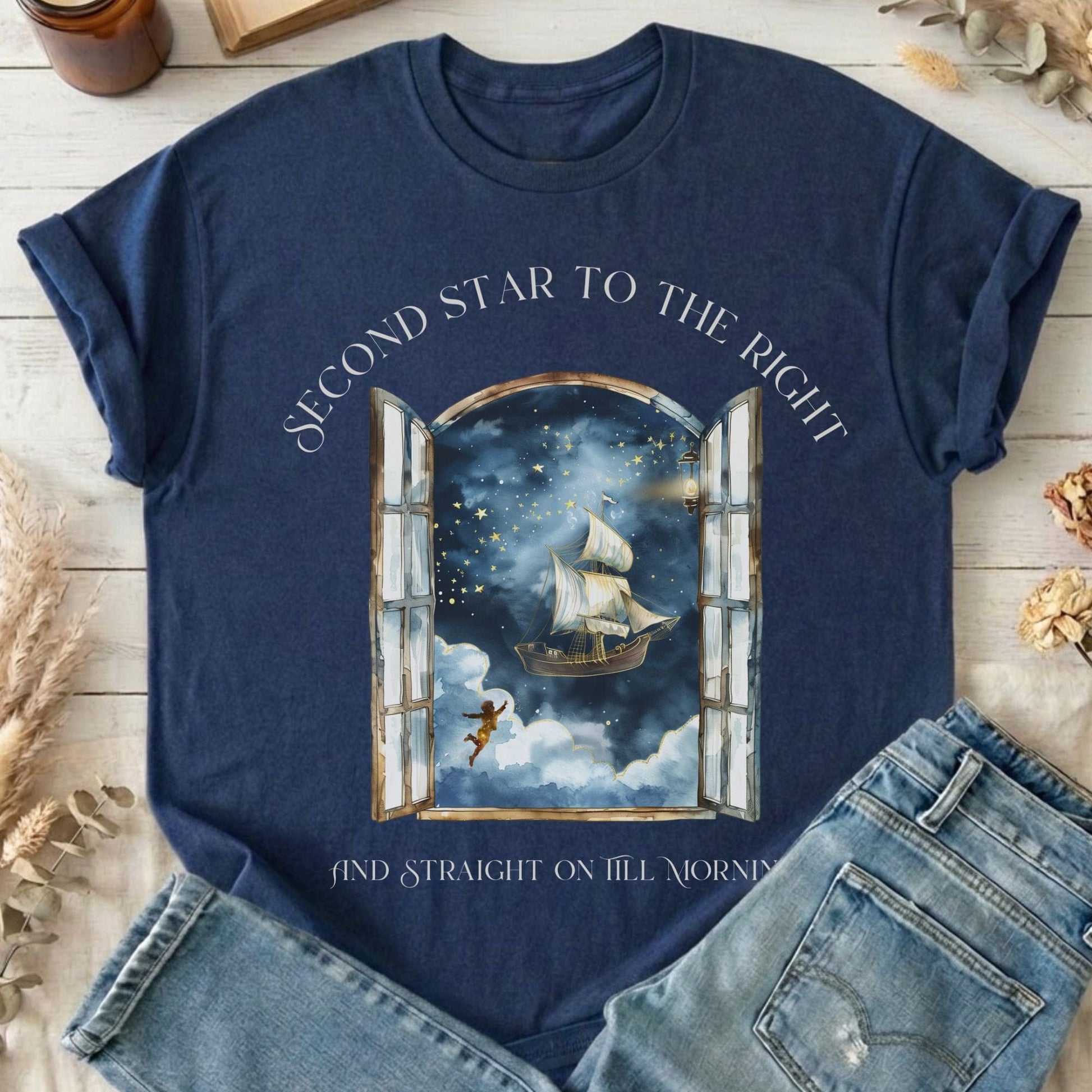 T-Shirts Navy / S Design 284 T-Shirt The Mystic Eden