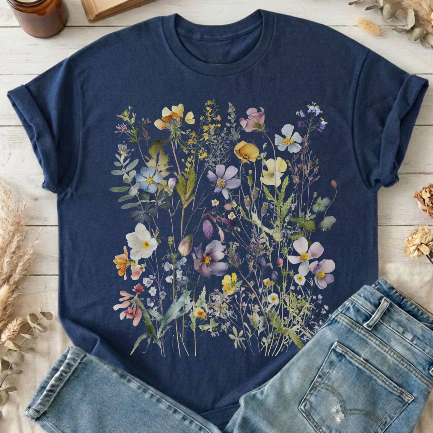 T-Shirts Navy / S Design 38 T-Shirt The Mystic Eden