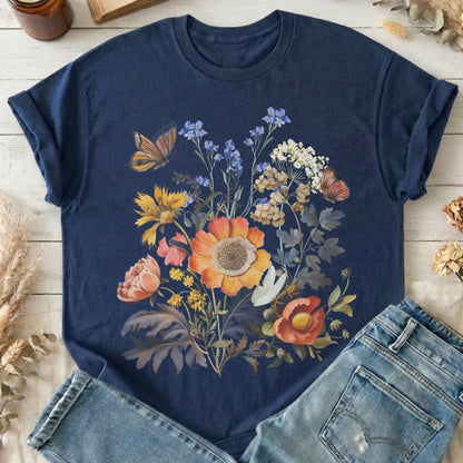 T-Shirts Navy / S Design 43 T-Shirt The Mystic Eden