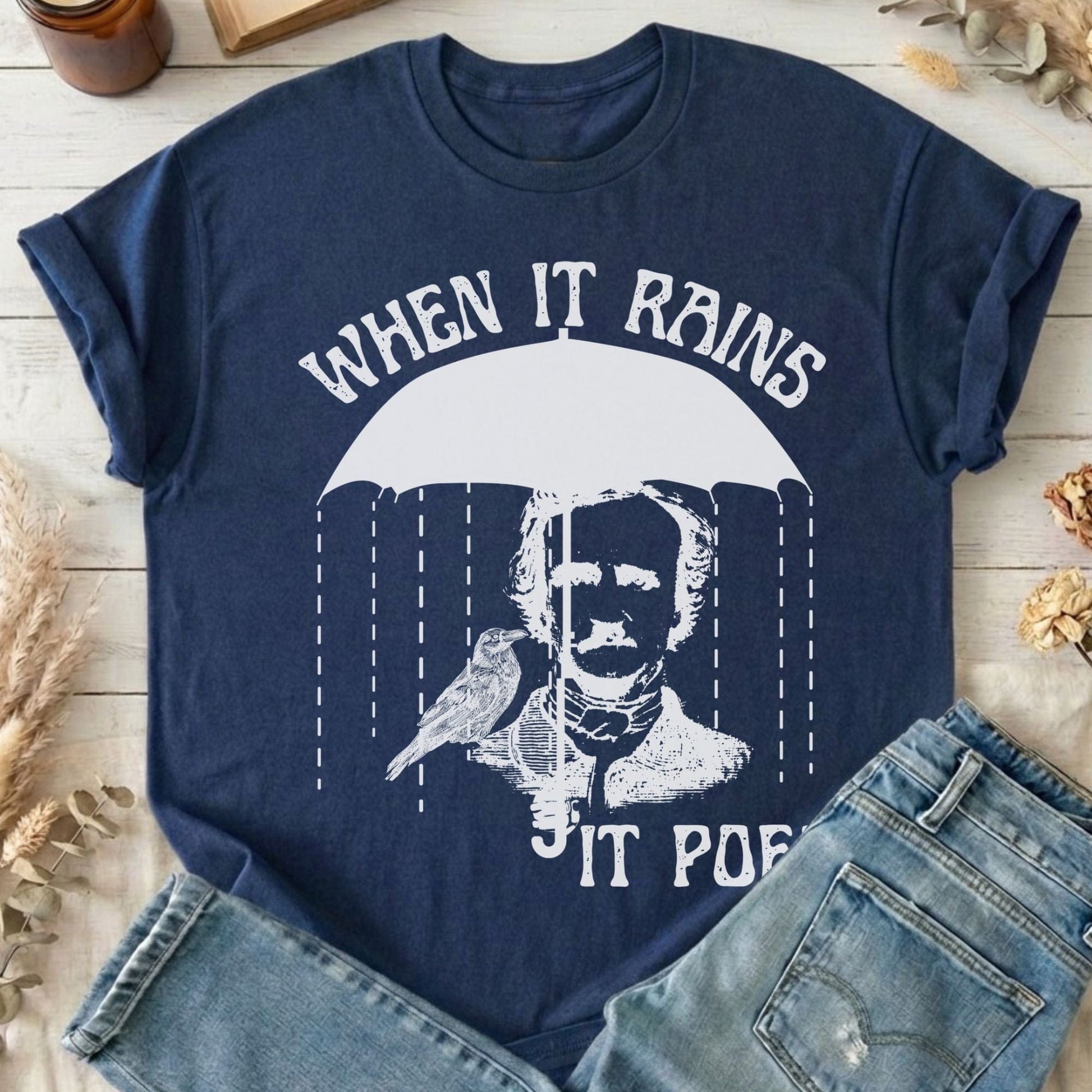 T-Shirts Navy / S Design 61 T-Shirt The Mystic Eden