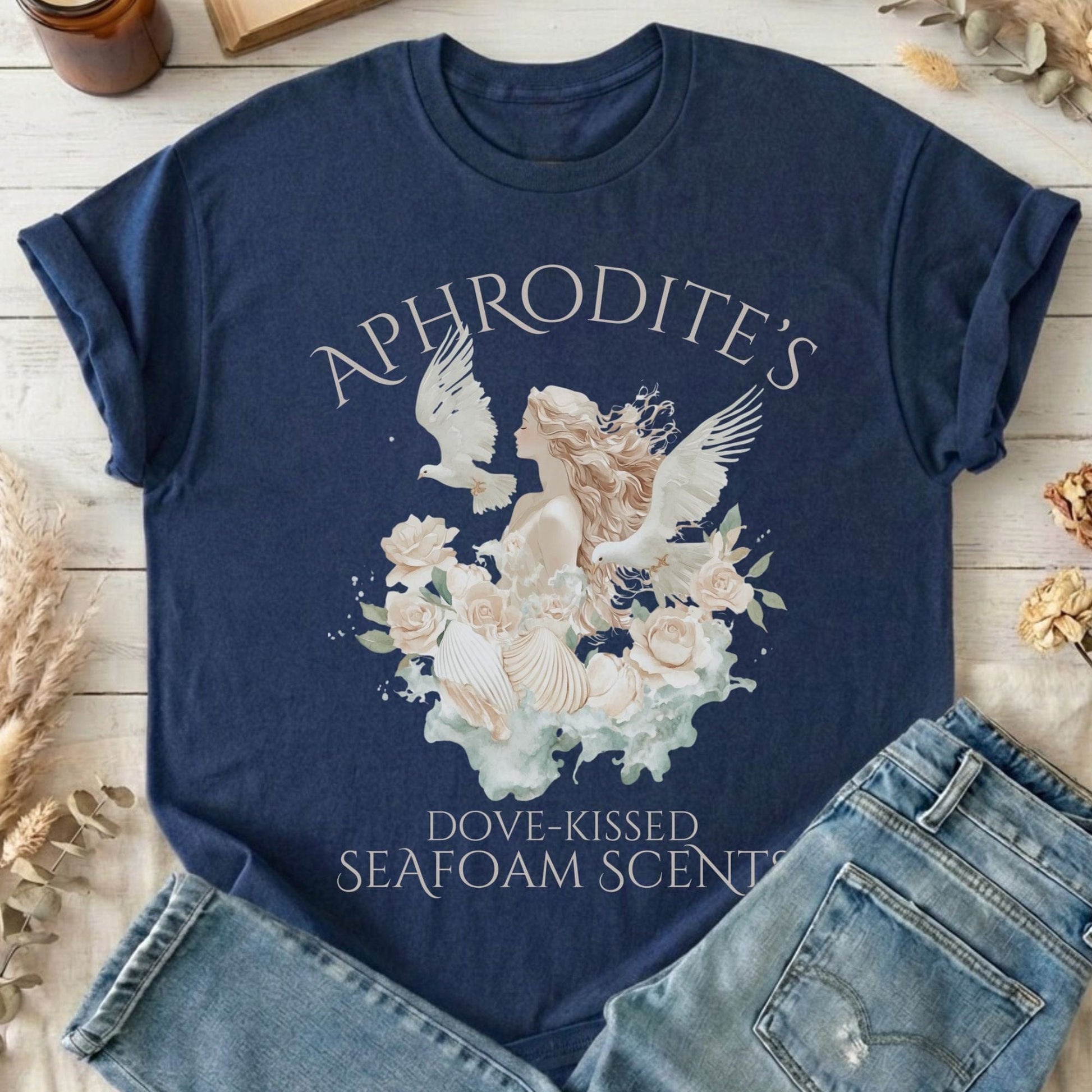 T-Shirts Navy / S Design 96 T-Shirt The Mystic Eden