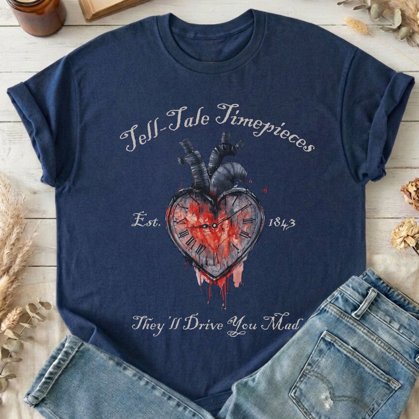 T-Shirts Navy / S Design 97 T-Shirt The Mystic Eden
