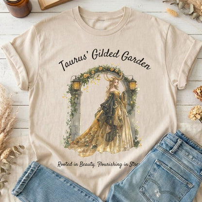 T-Shirts Sand / S Design 152 T-Shirt The Mystic Eden