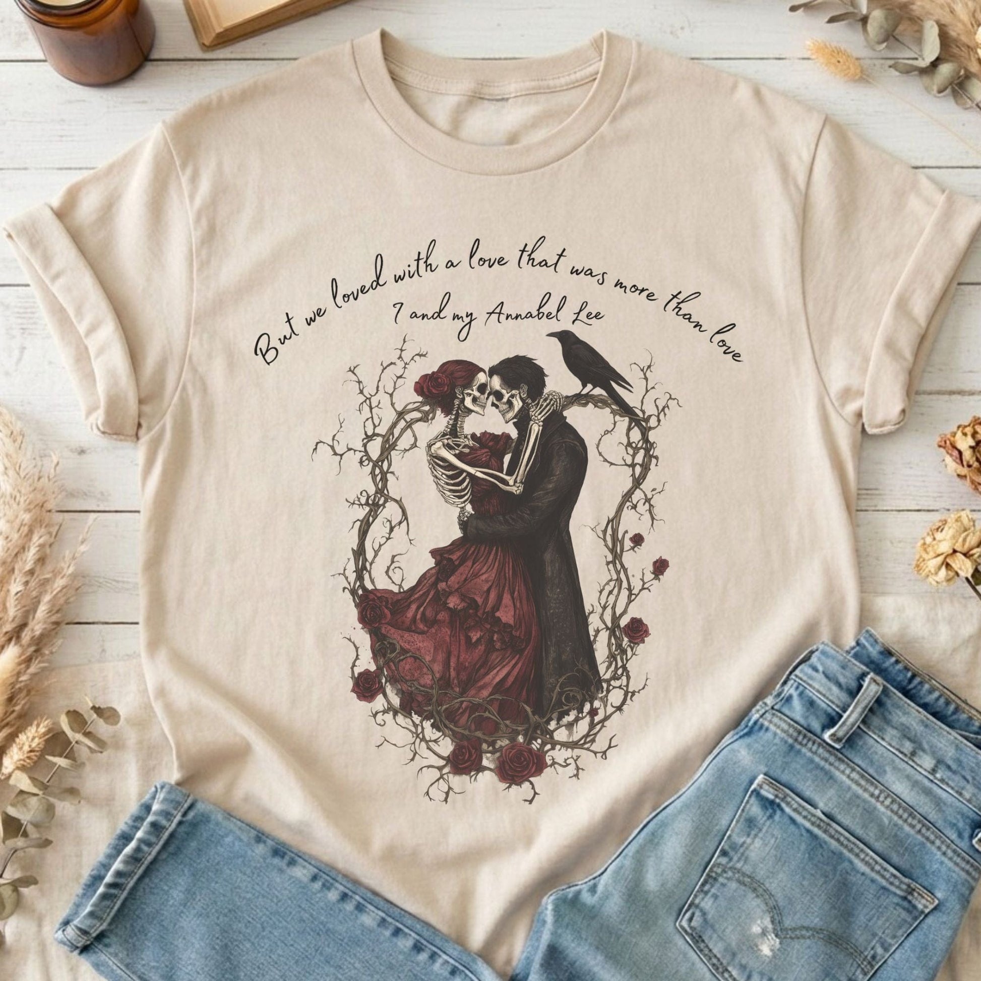 T-Shirts Sand / S Design 174 T-Shirt The Mystic Eden