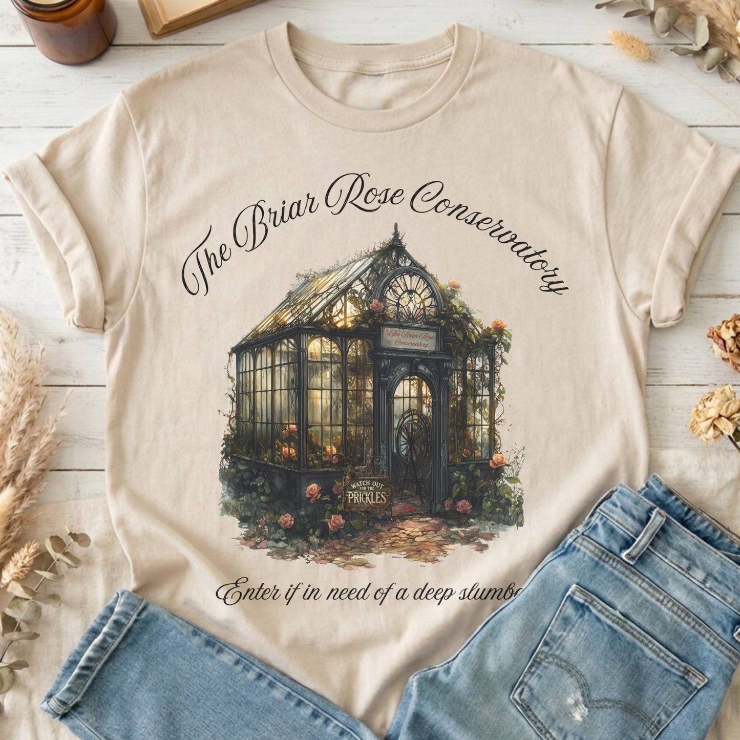 T-Shirts Sand / S Design 179 T-Shirt The Mystic Eden