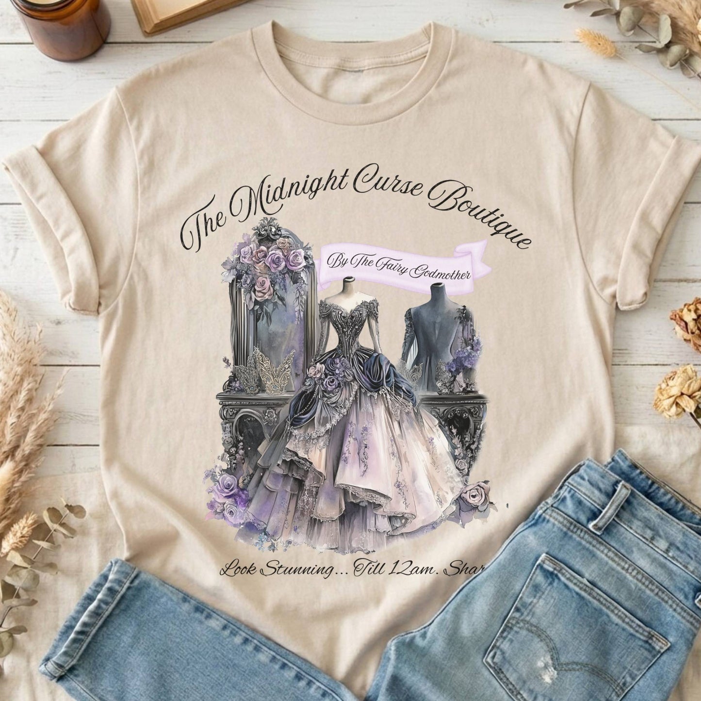 T-Shirts Sand / S Design 180 T-Shirt The Mystic Eden