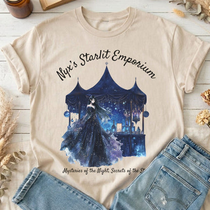T-Shirts Sand / S Design 181 T-Shirt The Mystic Eden