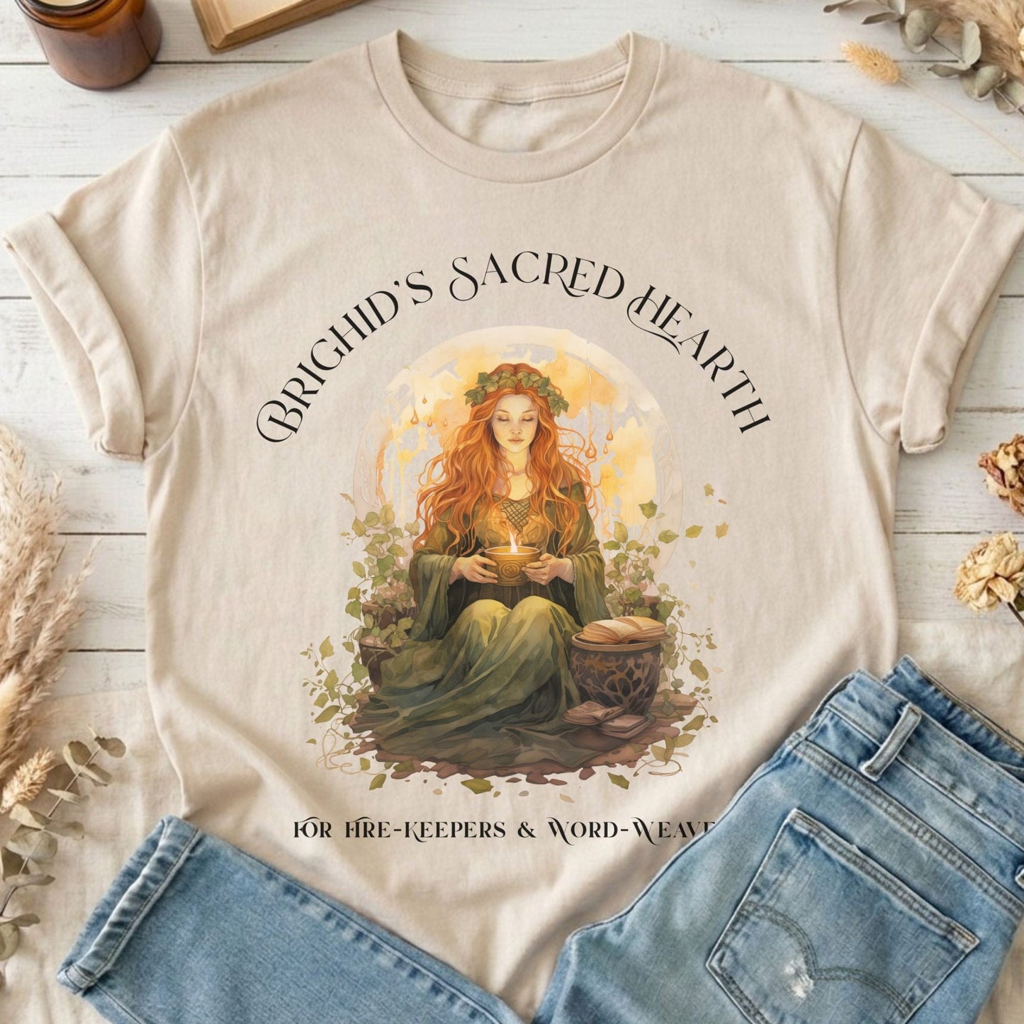 T-Shirts Sand / S Design 216 T-Shirt The Mystic Eden