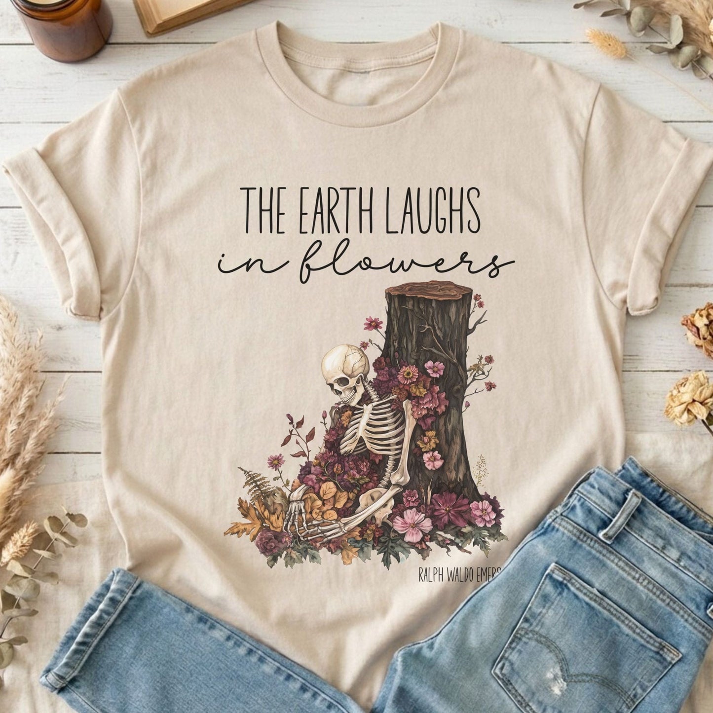 T-Shirts Sand / S Design 239 T-Shirt The Mystic Eden