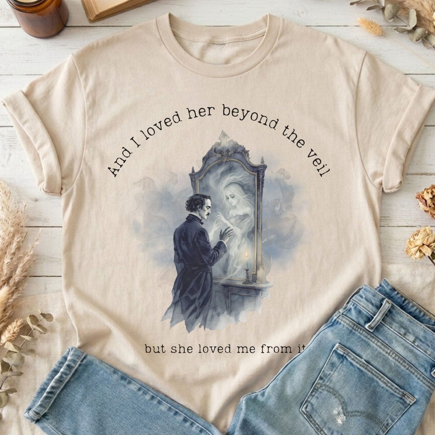 T-Shirts Sand / S Design 249 T-Shirt The Mystic Eden