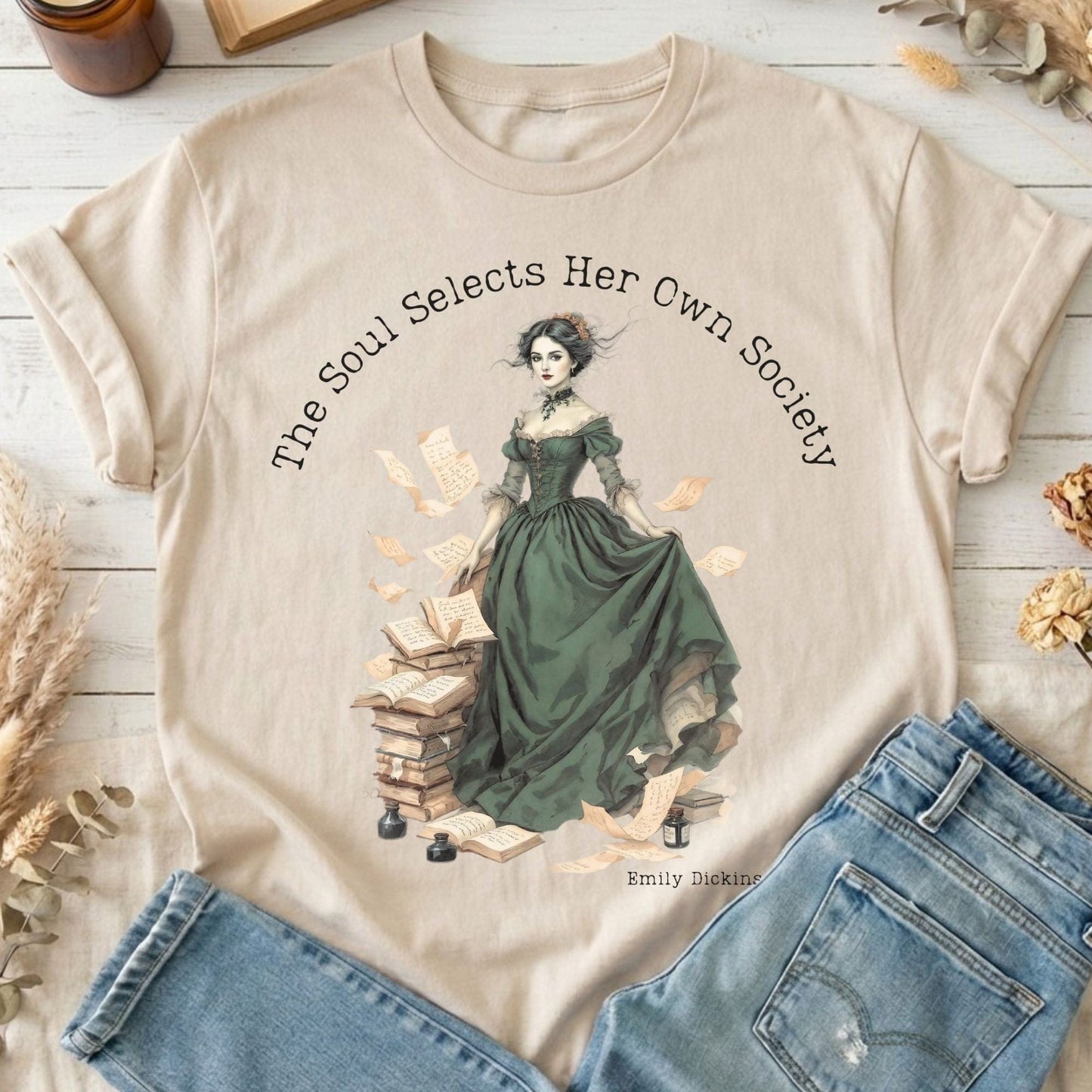 T-Shirts Sand / S Design 253 T-Shirt The Mystic Eden