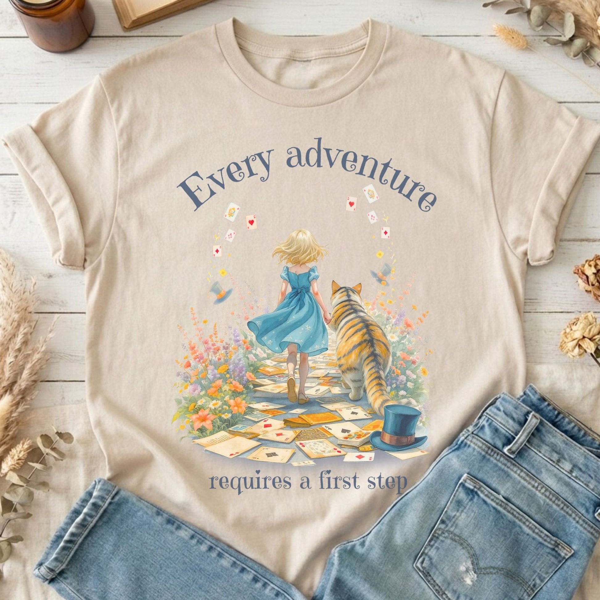 T-Shirts Sand / S Design 259 T-Shirt The Mystic Eden