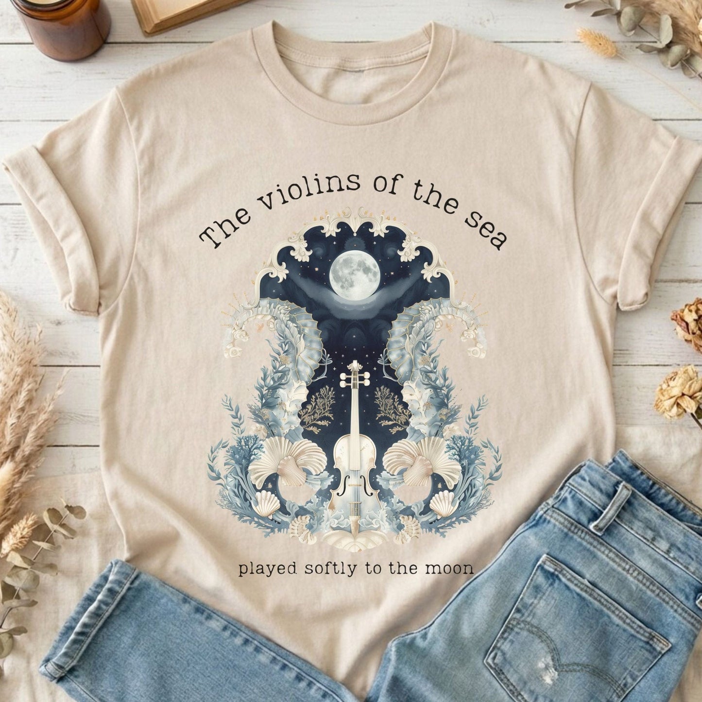 T-Shirts Sand / S Design 270 T-Shirt The Mystic Eden