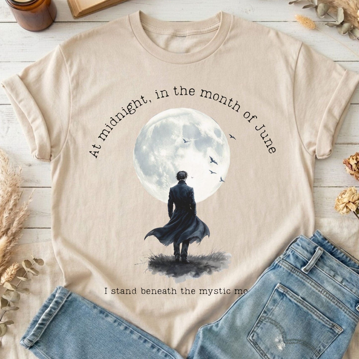 T-Shirts Sand / S Design 277 T-Shirt The Mystic Eden