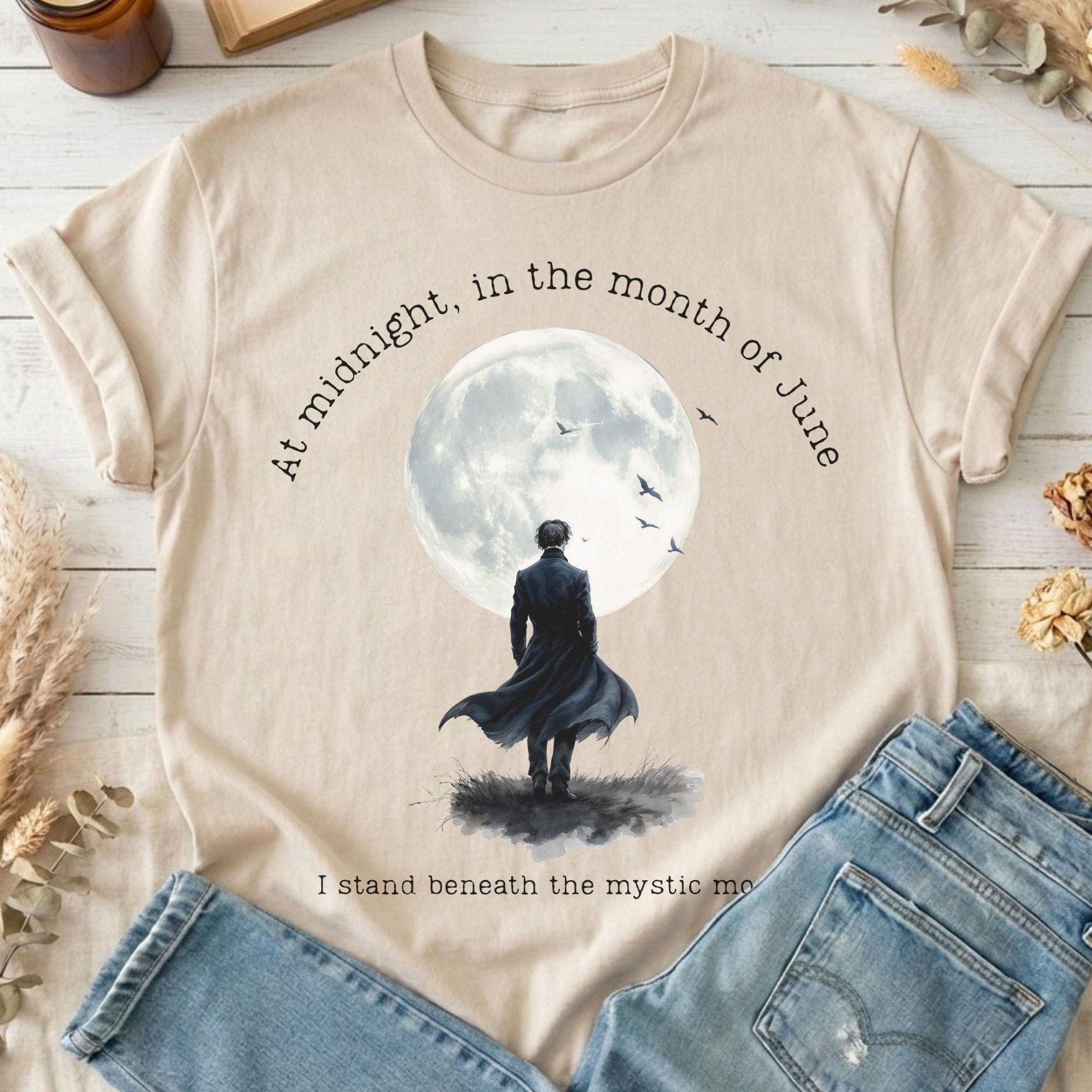 T-Shirts Sand / S Design 277 T-Shirt The Mystic Eden