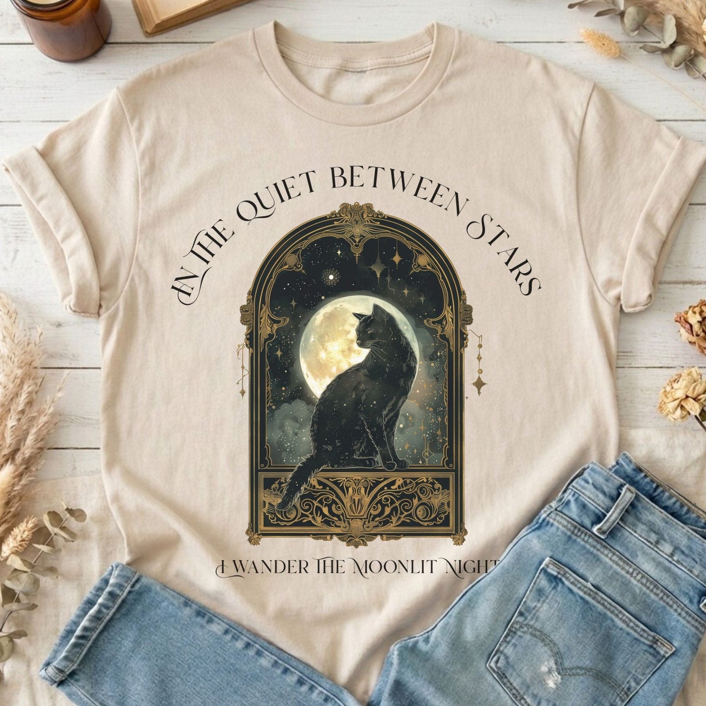 T-Shirts Sand / S Design 279 T-Shirt The Mystic Eden