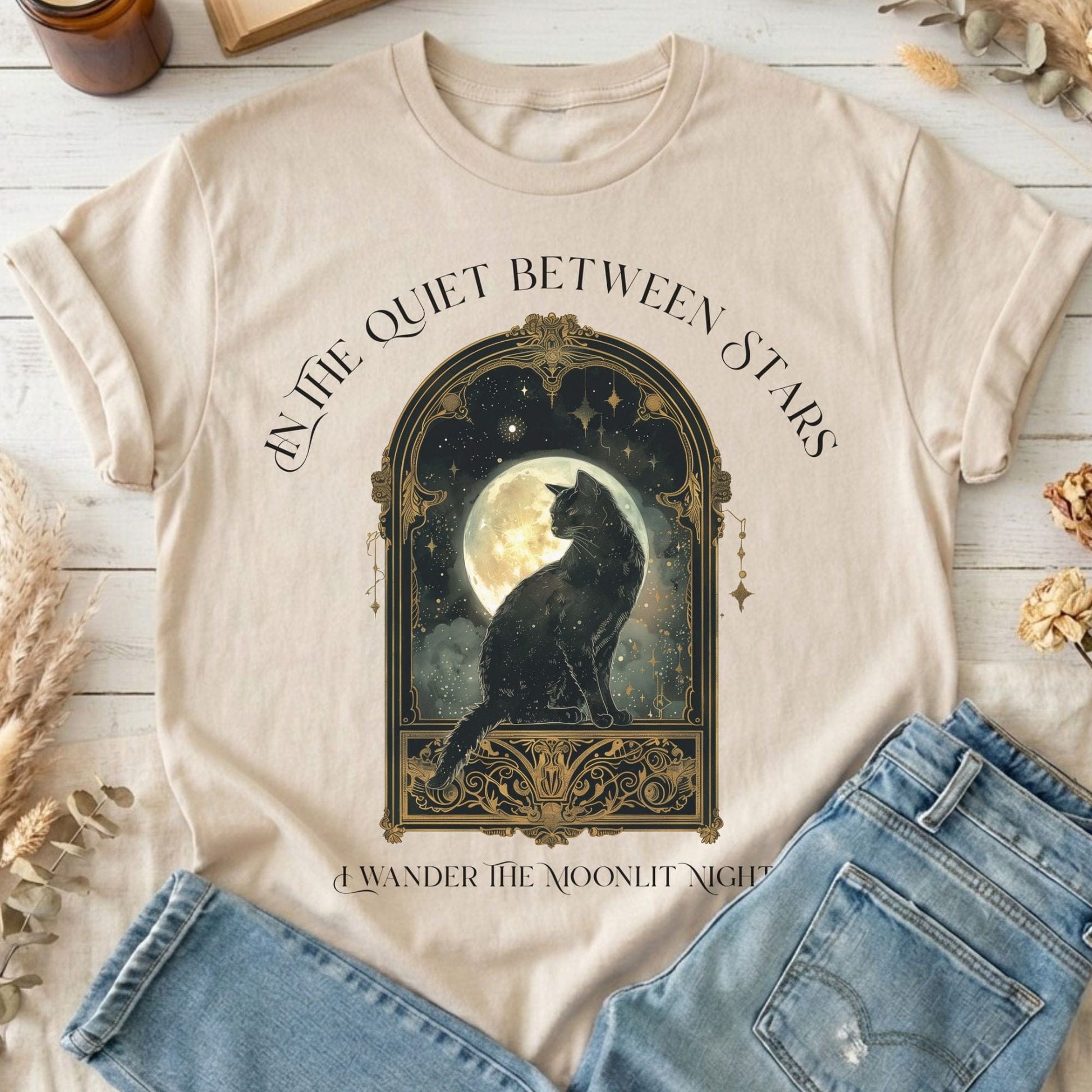 T-Shirts Sand / S Design 279 T-Shirt The Mystic Eden